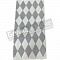 Детальная картинка товара «авангард полотенце махр. пестр. 70*140 с81-юа рис.7196 ромбы отбелка- серебристый»