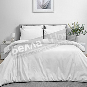 КПБ ВН Страйп-дизайн поплин 2,0 - Макси 8709/ 2 Warm white нав.2-70*70