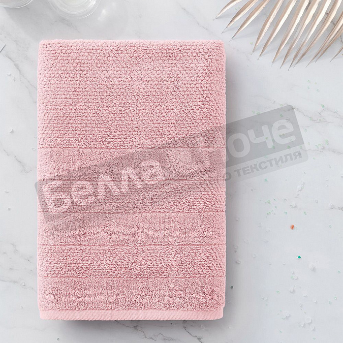 Детальная картинка товара «веросса полотенце махр. гл/кр милано 70*140 чайная роза»