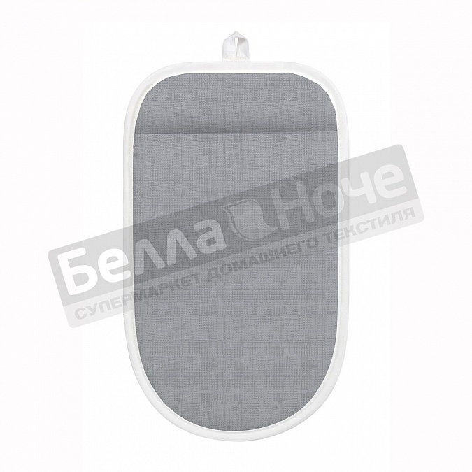 Детальная картинка товара «ст варежка- прихватка двунитка 17*25 8993/3 текстура серый»