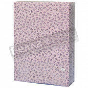 Люксония Простынь трикотаж наб. на резинке 140*200/20 Цветочный Розовый