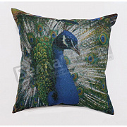 Гобелен Плюс наволочка 38*38 Павлин