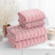 Веросса Полотенце махр. гл/кр Palermo 70*140 Чайная роза