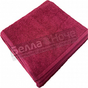 ВВТ Полотенце махр. гл/кр 50*100 цв.221 Кармин 400гр (000)