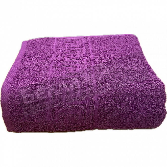 Детальная картинка товара «ввт полотенце махр. 50*100 цв.701 пурпурный 350гр (2770)»