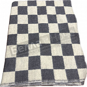 НТФ Одеяло п/шер 400гр 170*205 Клетка Белый / Серый