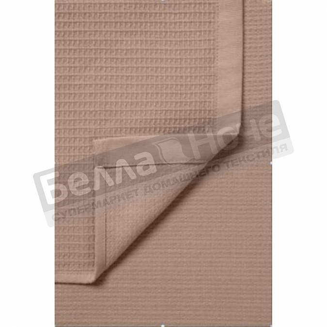 Детальная картинка товара «вн простынь текстура вафля+ровное полотно 180*200 с003/0201 мокко»