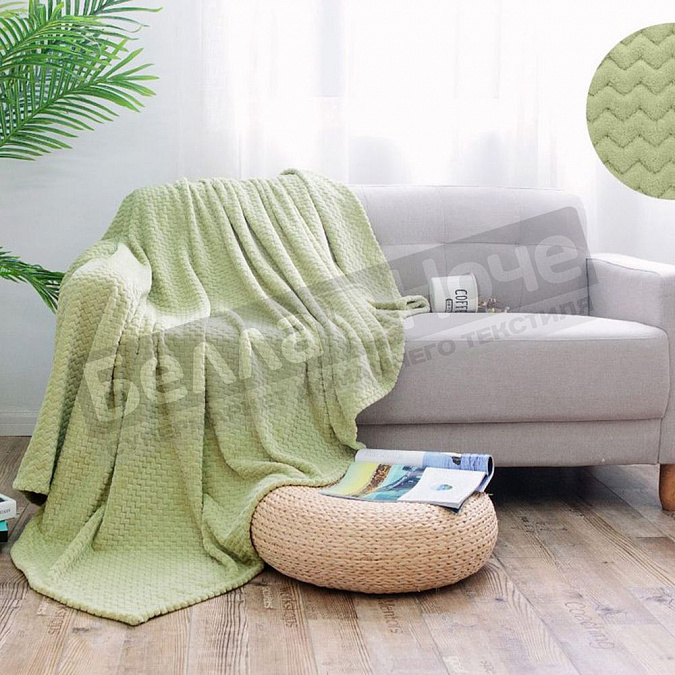 Детальная картинка товара «клео плед велсофт 180*200 royal plush 180/013-rp»