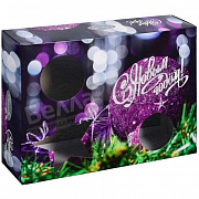 НГ Короб картонный 36*26*9 Зимний праздник