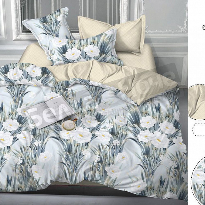 Детальная картинка товара «кпб luxor сатин 2,0 - макси 6104 a/b (n)»