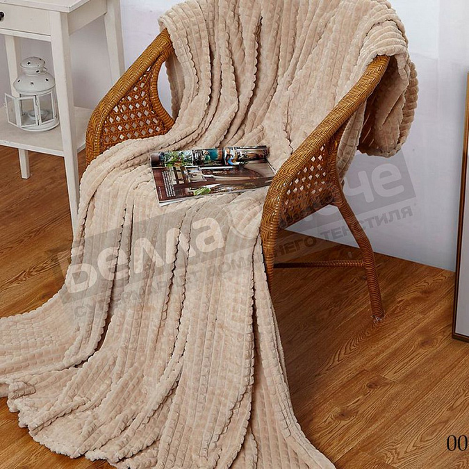 Детальная картинка товара «клео плед велсофт 150*200 orrizonte 150/001-ot»