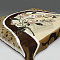 Детальная картинка товара «смун плед синтетический 200*240 глад. 6008-1 овал коричневый»