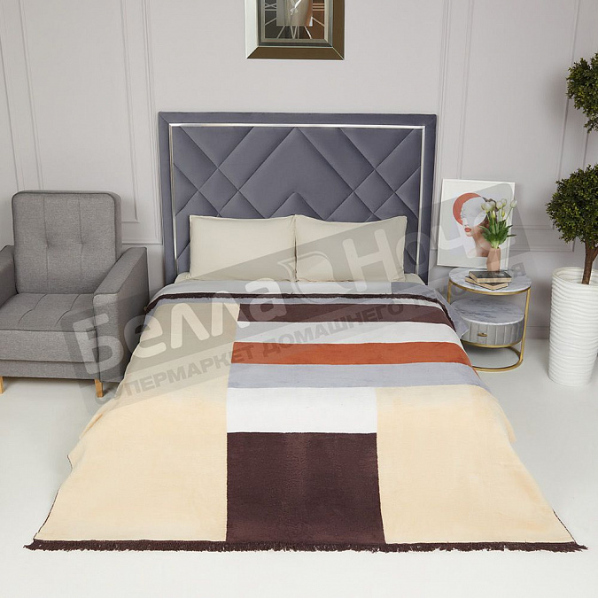 Детальная картинка товара «картекс плед хлопок софт комфорт 200*220 pd 165в»