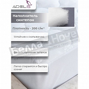 ADELIS Наматрасник на синтеп. м/ф стеганый с бортом 160*200*30 Белый