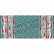 НГ ТГ Скатерть рогожка 150*180 Нарядная сказка Зеленый