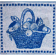 Авангард Салфетка махр. пестр. 33*33 С79-ЮА рис.1442 Корзина