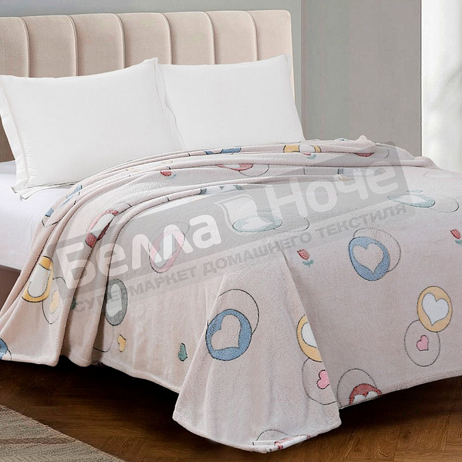 Детальная картинка товара «клео плед бамбук микрофибра cl home 150*200 150/282-pbe/cl в кольце пвх»