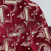 Картекс К-т покрывал ШБ 160*220;2-90*160 Бордовый ЦЕПОЧКА