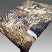 Смун Плед синтетический 200*240 глад. 6129 Новые тигры