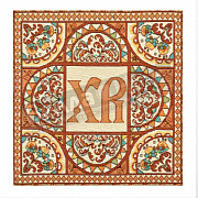 ГП Салфетка гобелен 32*32 Пасхальный орнамент