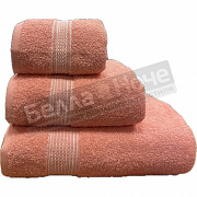 ВВТ 3 пр. К-т полотенец цв.311 Лососевый 375гр (100)