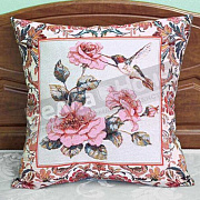 Гобелен Плюс наволочка 50*50 Колибри Узор