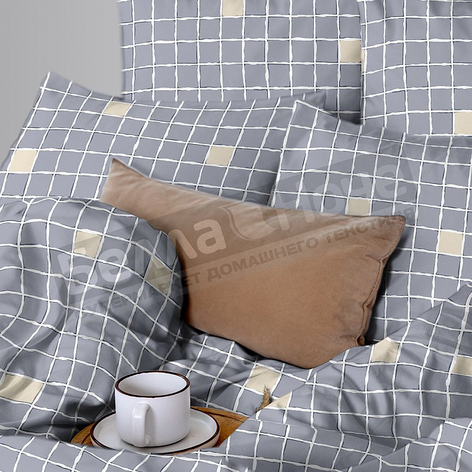 Детальная картинка товара «хорошо дома простыня бязь евро 220*240 30249/1 тессера»