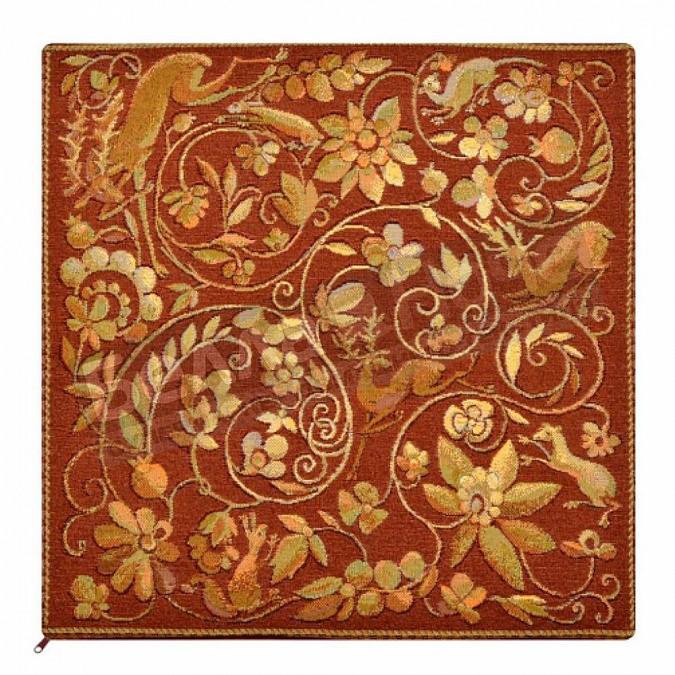 Детальная картинка товара «гобелен плюс наволочка 50*50 диковинный сад»