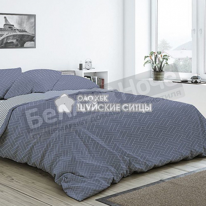 Детальная картинка товара «кпб шс мс бязь евро 9898-1»