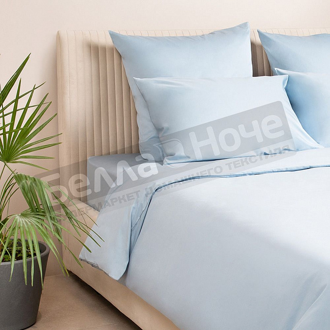 Детальная картинка товара «экотекс моноспейс пододеяльник сатин 200*220 голубой»