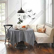 ВН Скатерть ДТ172 Рогожка 165*200 Базальт 71