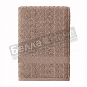 Веросса Полотенце махр. гл/кр Amento 70*140 Молочный шоколад