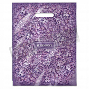 Пакет ПЭ с вырубной ручкой 31*40 Интерпак Ламинация Гармония