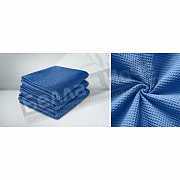 LUXOR Полотенце ваф гл/кр 65*135 Синий