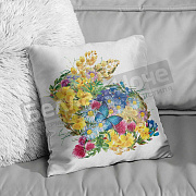 ВН Подушка ПЭСТ/ПЭСТ 40*40 Д020 Цветочный заяц 41
