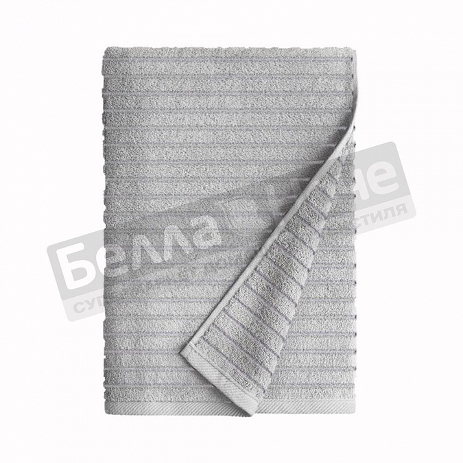 Детальная картинка товара «вн полотенце махр. гл/кр wave 70*140 холодный серый»