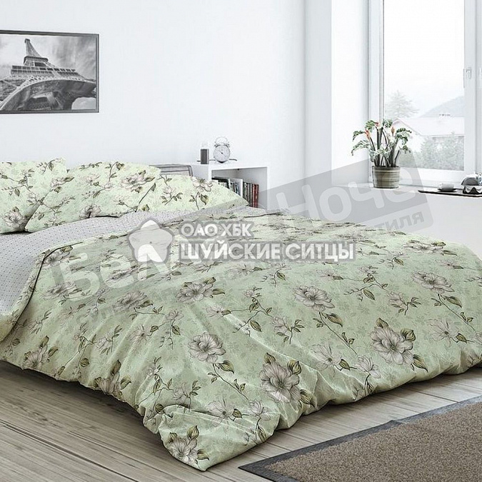 Детальная картинка товара «кпб шс мс бязь евро 9406-1»