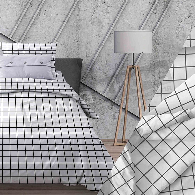 Детальная картинка товара «кпб бояртекс бязь дуэт диз.200 таттерсол в.9 б/з (n)»