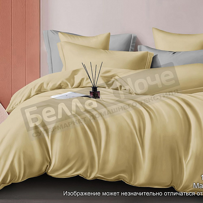 Детальная картинка товара «кпб luxor сатин гл/кр дуэт диз. № 14-1113 марципан»