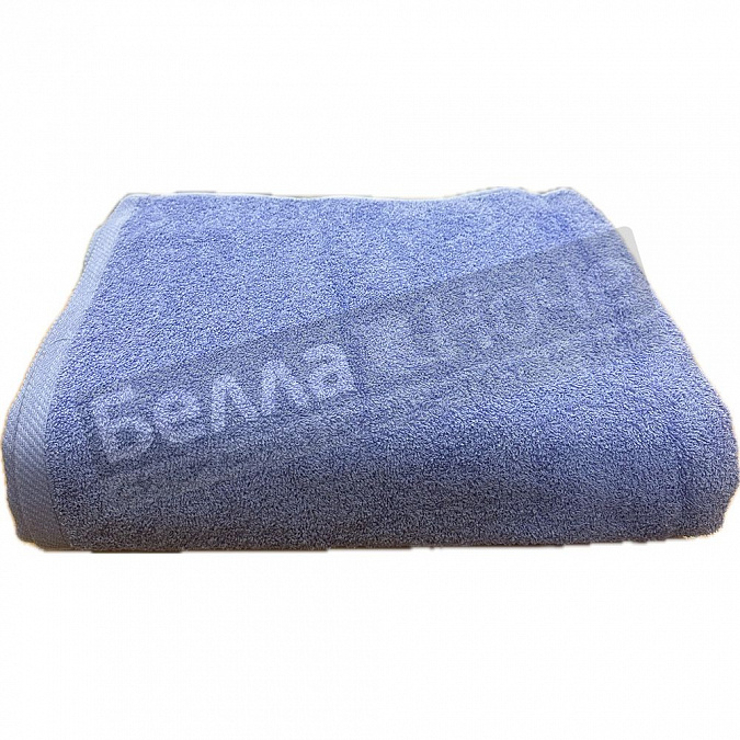 Детальная картинка товара «ввт полотенце махр. гл/кр 70*140 цв.602 темно-голубой 400гр (000)»