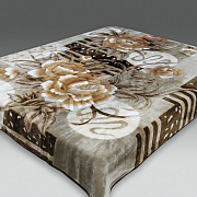 Смун Плед синтетический 200*240 стр. 8013-1 "340" Коричневый