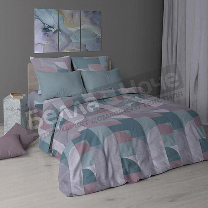 Детальная картинка товара «реноме простыня бязь премиум 220*240 7198-2 леонардо»