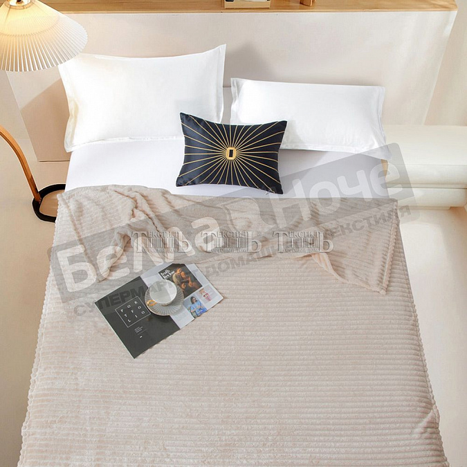 Детальная картинка товара «романс плед велсофт одотон (полоска) 150*200 xh pwp 02 в тубе»