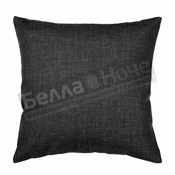 Детальная картинка товара «вн подушка пэст/ рогожка 40*40 графит 74»