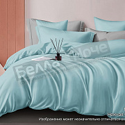 КПБ Luxor сатин гл/кр Дуэт диз. № 14-4810 Нежная бирюза