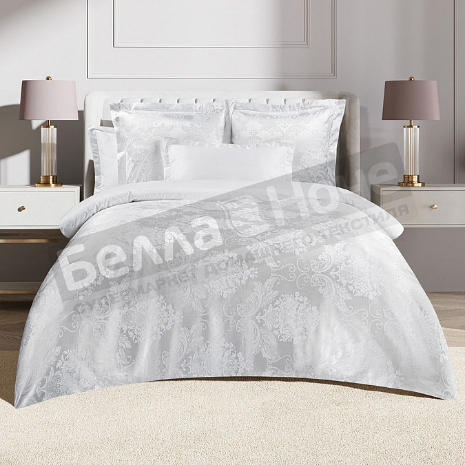 Детальная картинка товара «кпб эстетика сатин- жакк 1,5 сп. мерлетто книжка»