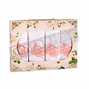 ДТ  4 пр. кухон. льняных 4-42*42 НЛПК в кор.