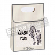 НГ 1 пр. Полотенце микрофибра 40*70 ОМФ- 101 Символ года