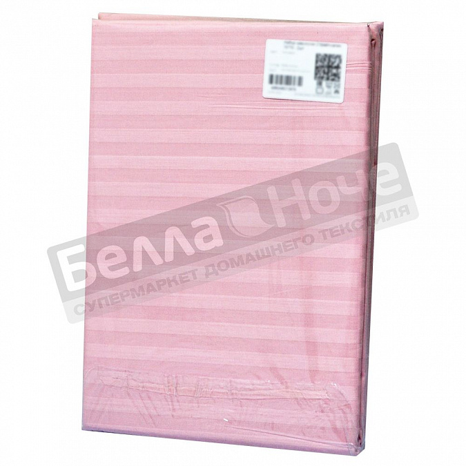 Детальная картинка товара «люксония пододеяльник страйп- сатин 2,0сп. розовый»