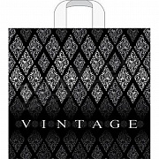 Пакет ПЭ с петлевой ручкой 38*34+3 Артпласт Винтаж